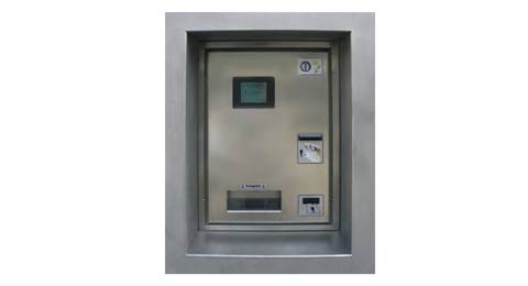 Máquina de cambio de dinero de WashTec como complemento para los centros de lavado
